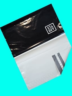 Contemporary Custom Mailing Bags for a Brooklyn-Based Denim Brand