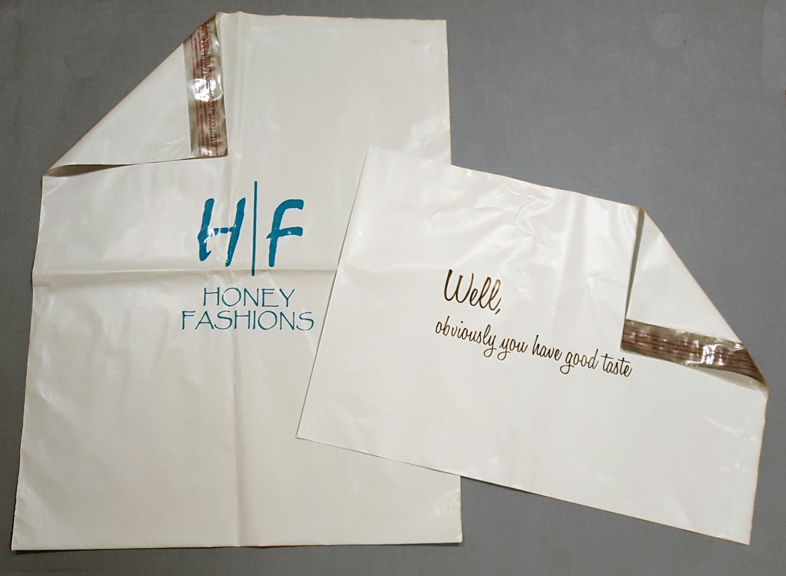 First Impressions Count Custom Poly Mailers for Clothing