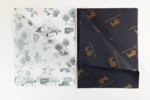 two tissue