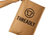 kraft threadly padded mailing bag