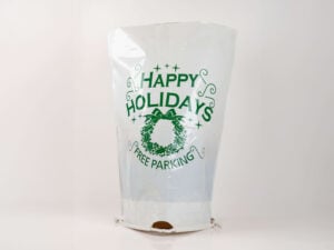 holiday drawstring bag
