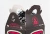 black cake box with print