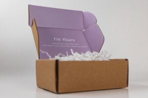 Kraft Mailer Box with Multicolor Print