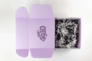 Mailer box with print