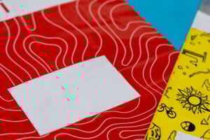 compostable mailer close-up