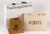 three paper bags various types