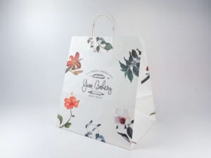 white paper bag