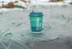 green coffee cup