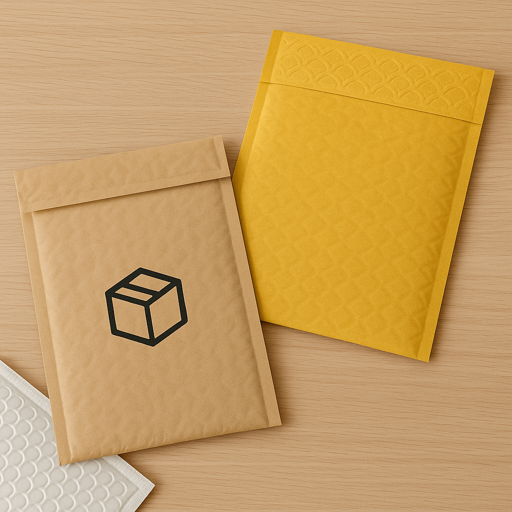 paper mailer and bubble mailer