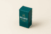 green straight tuck end box